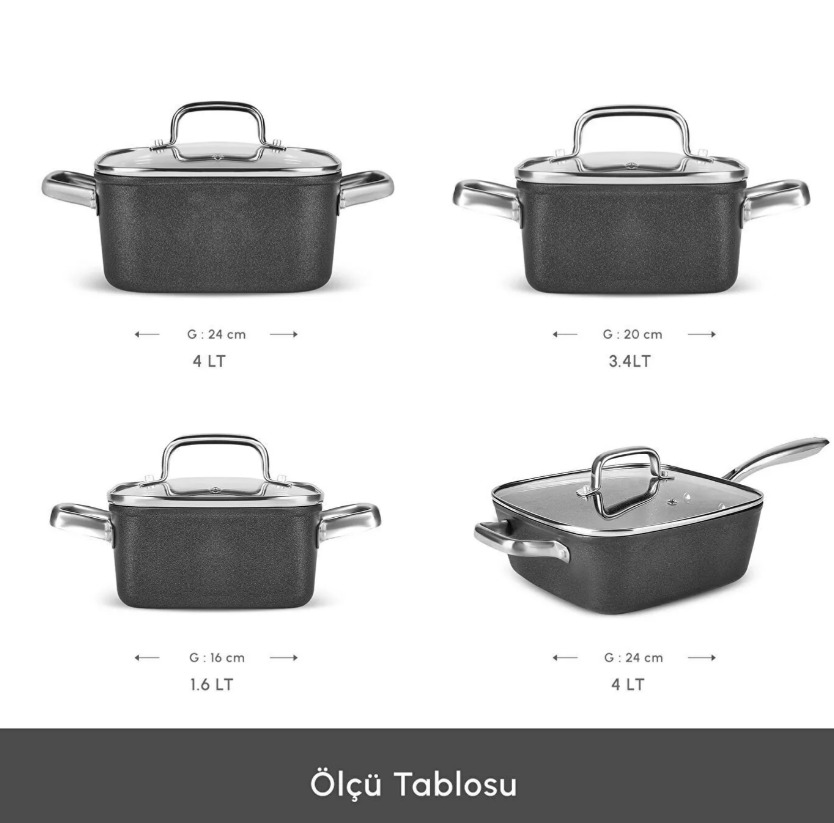 Karaca Stream Bone Saturn 24 Parça 6 Kişilik Yemek Takımı Platin