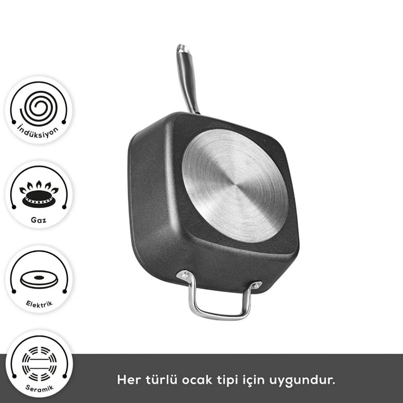 Karaca Stream Bone Saturn 24 Parça 6 Kişilik Yemek Takımı Platin